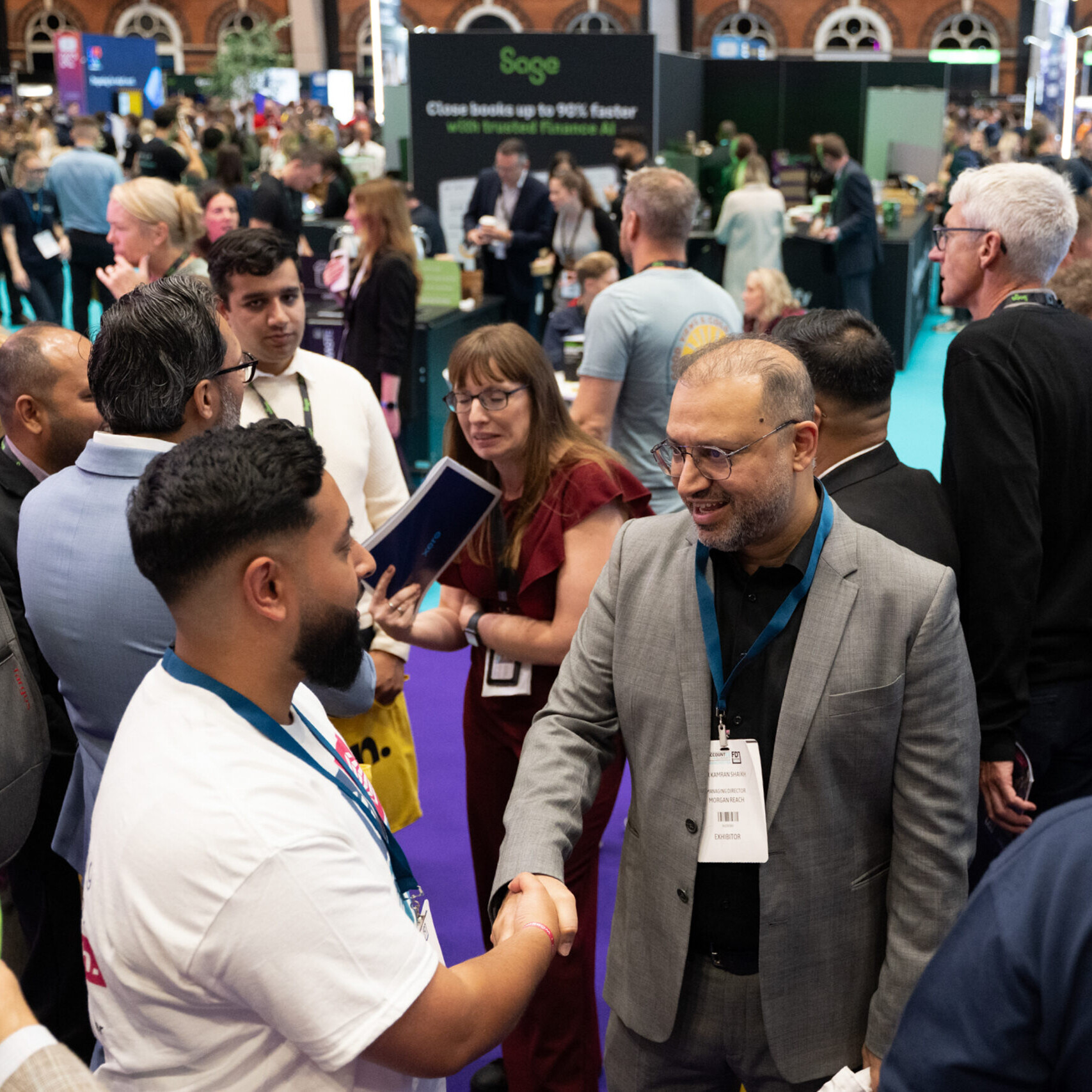 Visitors at Accountex manchester