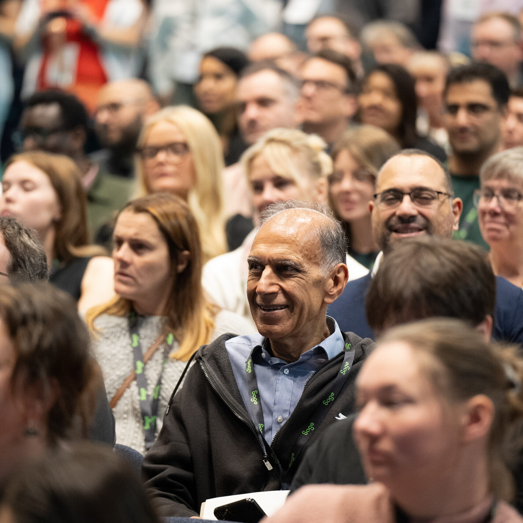Audience engaged in a Talk at Accountex Manchester