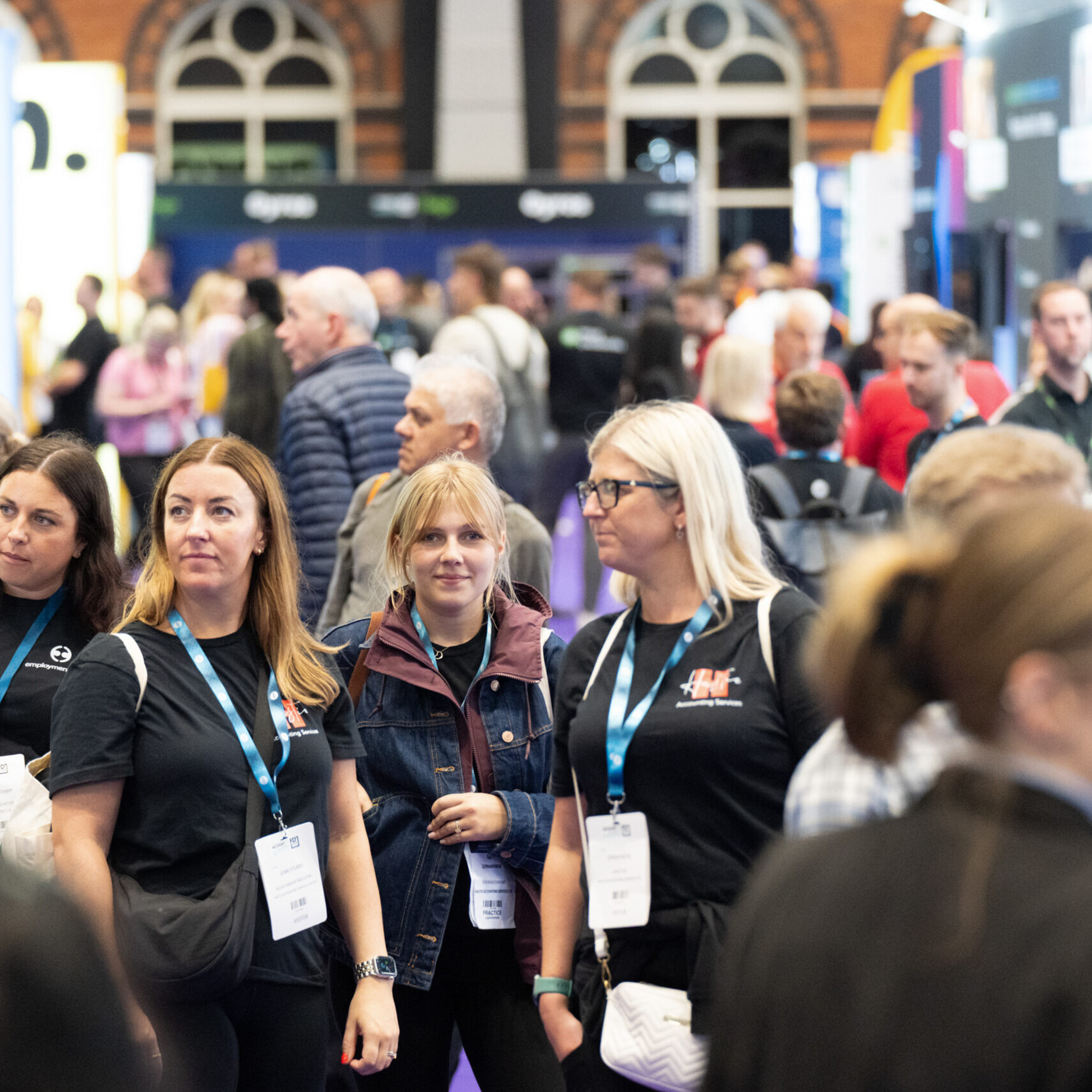 Busy Aisles at Accountex